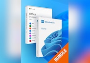 Microsoft Windows 11 Home & Microsoft Office Professional 2021 Plus Bundle