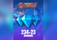 Mobile Legends: Bang Bang 234 + 23 Diamonds