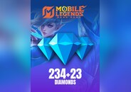 Mobile Legends: Bang Bang 257 Diamonds (234 Diamonds + 23 Bonus)