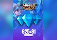 Mobile Legends: Bang Bang 625 + 81 Diamonds