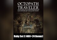 Octopath Traveler: Champions of the Continent Ruby Set E (480 + 24 Bonus)