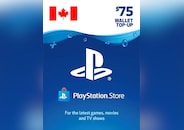 PlayStation Network Gift Card 75 CAD