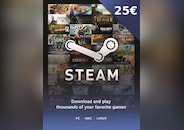 Steam Gift Card 25 EUR
