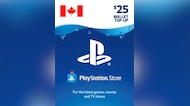 Playstation $25 gift store card