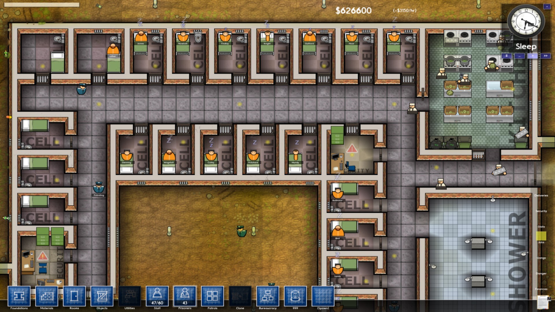 Prison Architect тюрьмы