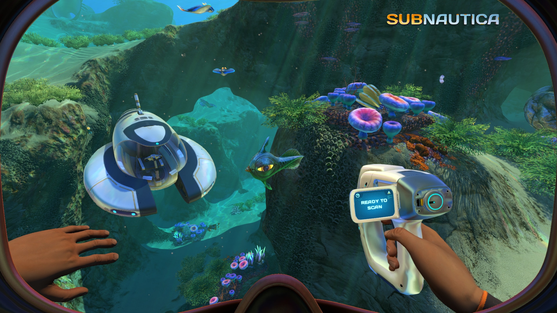 Subnautica underwater gameplay
