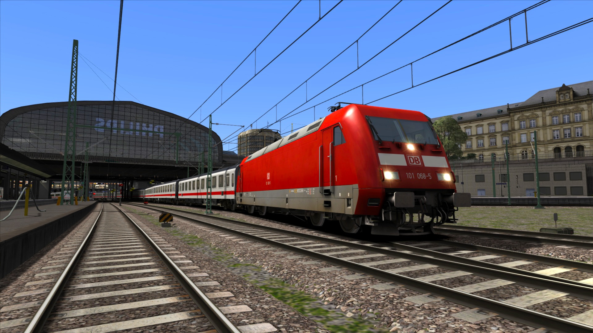 Train game simulator