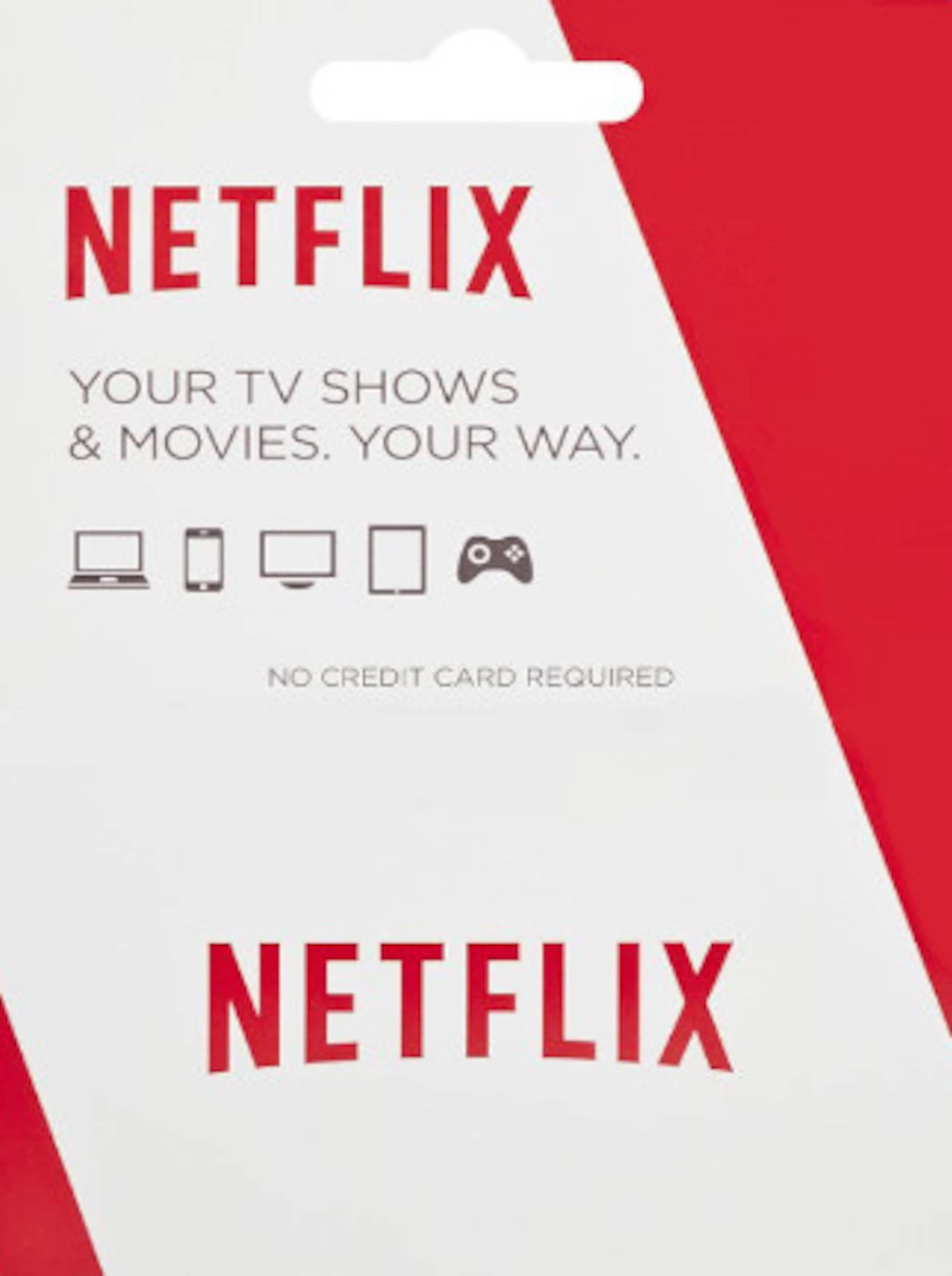 How to have sale netflix without credit card