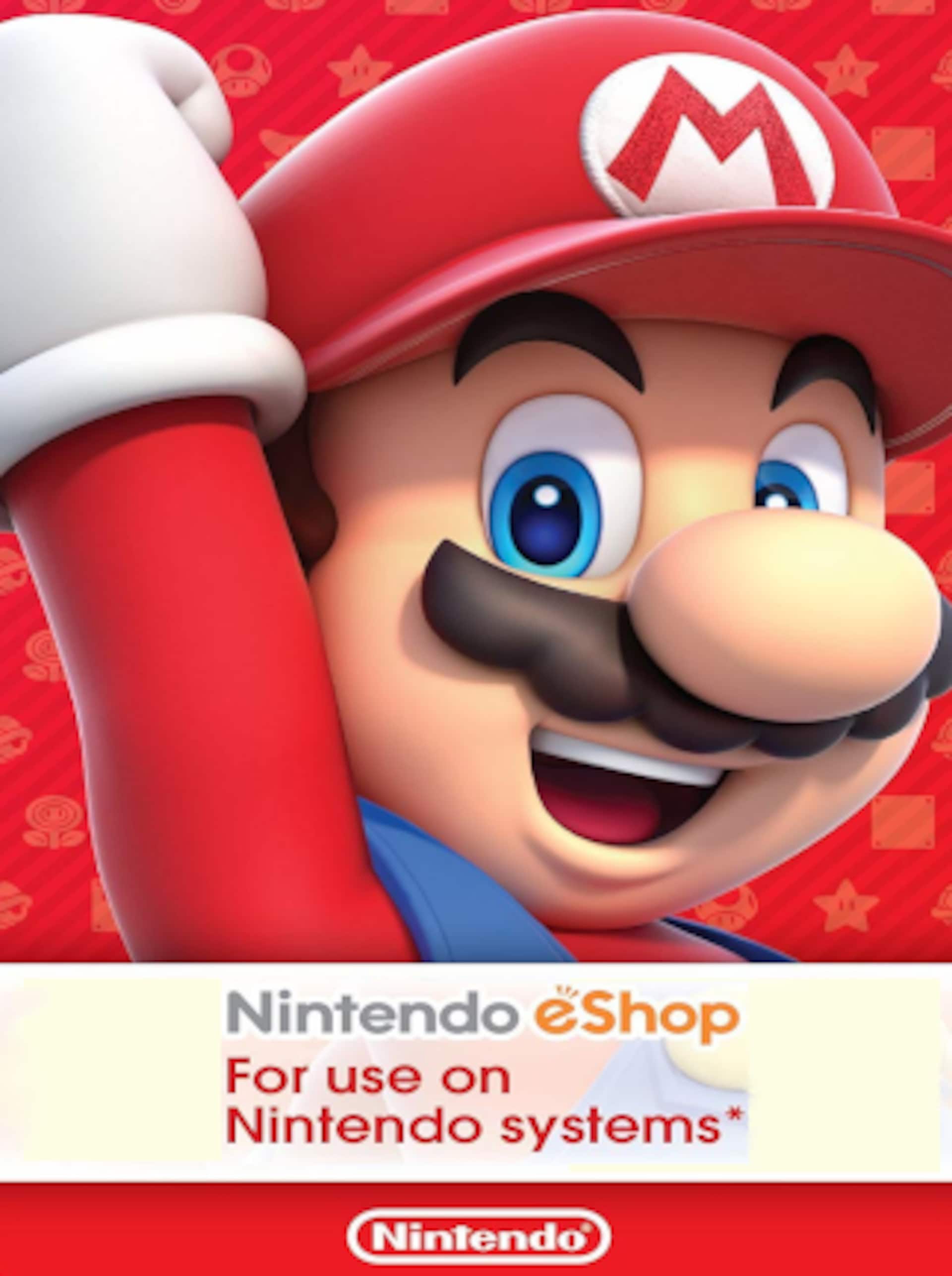 Pack Carte cadeau Nintendo eShop Card de 25,00 € sur Switch - Gamekult
