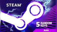 AAA Random 5 Keys (PC) - Steam Key - GLOBAL