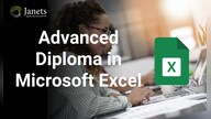 Advanced Diploma in Microsoft Excel - Janets Key - GLOBAL