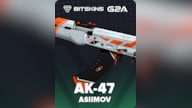 AK-47 | Asiimov (Minimal Wear) - CS2 Skin by BitSkins.com