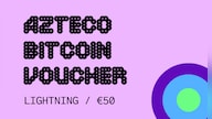 Azteco Bitcoin (Crypto) Lightning Voucher 50 EUR - Azteco Key - GLOBAL