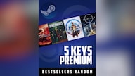 Bestsellers Random 5 Keys Premium (PC) - Steam Key  - GLOBAL