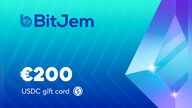 BitJem Crypto Gift Card USDC 200 EUR - BitJem Key