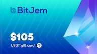 BitJem Crypto Gift Card USDT 105 USD - BitJem Key