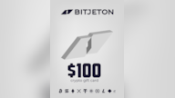 BitJeton Crypto Gift Card 100 USD - BitJeton Key - GLOBAL