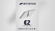 BitJeton Crypto Gift Card 2 USD - BitJeton Key - GLOBAL