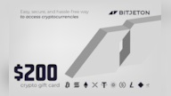BitJeton Crypto Gift Card 200 USD - BitJeton Key - GLOBAL