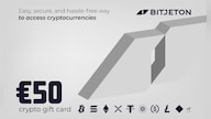 BitJeton Crypto Gift Card 50 EUR - BitJeton Key - GLOBAL