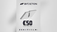BitJeton Crypto Gift Card 50 EUR - BitJeton Key - GLOBAL