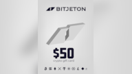 BitJeton Crypto Gift Card 50 USD - BitJeton Key - GLOBAL