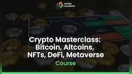 Crypto Masterclass: Bitcoin, Altcoins, NFTs, DeFi, Metaverse - Alpha Academy Key - GLOBAL