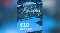 CSGO.net Gift Card 10 EUR