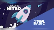 Discord Nitro Basic 1 Year - Discord Key - GLOBAL