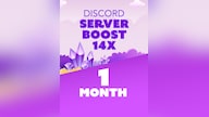 Discord Server Boost 14x 1 Month - Discord Boost Key - GLOBAL
