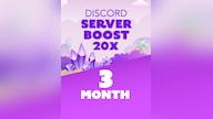 Discord Server Boost 20x 3 Months - Discord Boost Key - GLOBAL