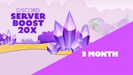 Discord Server Boost 20x 3 Months - Discord Boost Key - GLOBAL