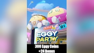 Eggy Party 300 eggy coins + 24 Bonus - GLOBAL