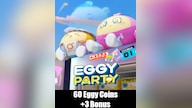 Eggy Party 60 eggy coins + 3 Bonus - GLOBAL