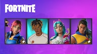 Fortnite 4 Skins (PSN, Xbox, Nintendo Switch, PC, Mobile) Katalina | Slayer Juice WRLD | Trailblazer Tai | Explorer Emilie - Fortnite Account - GLOBAL