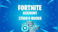 Fortnite Account 27000 V-Bucks - Fortnite Account - GLOBAL