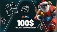 G2A Holiday Discount Card 100 USD