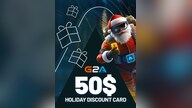 G2A Holiday Discount Card 50 USD