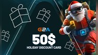 G2A Holiday Discount Card 50 USD