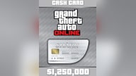 Grand Theft Auto Online: Great White Shark Cash Card (PC) 1250000 - Rockstar Key - UNITED STATES