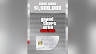 Grand Theft Auto Online: Great White Shark Cash Card 1500000 (Xbox One) - Xbox Live Key - GLOBAL