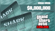 Grand Theft Auto Online: Megalodon Shark Cash Card PC 8000000 Rockstar Key GLOBAL