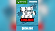 Grand Theft Auto Online: Tiger Shark Cash Card 200000 Xbox Live Key GLOBAL