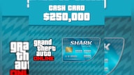 Grand Theft Auto Online: Tiger Shark Cash Card (Xbox One) 250000 - Xbox Live Key - GLOBAL