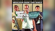 Grand Theft Auto V: Premium Online Edition & Megalodon Shark Card Bundle Rockstar Key GLOBAL