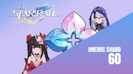 Honkai: Star Rail 60 Oneiric Shards - GLOBAL