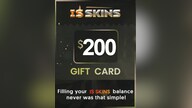 ISSKINS Gift Card 200 USD - isskins.com Key - GLOBAL