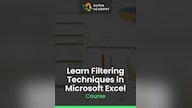 Learn Filtering Techniques in Microsoft Excel - Alpha Academy Key - GLOBAL