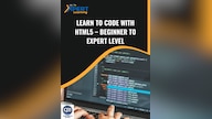 Learn to code with HTML5 – Beginner to Expert Level Online Course - Xpertlearning