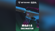 M4A1-S | Decimator (Field-Tested) by BitSkins.com